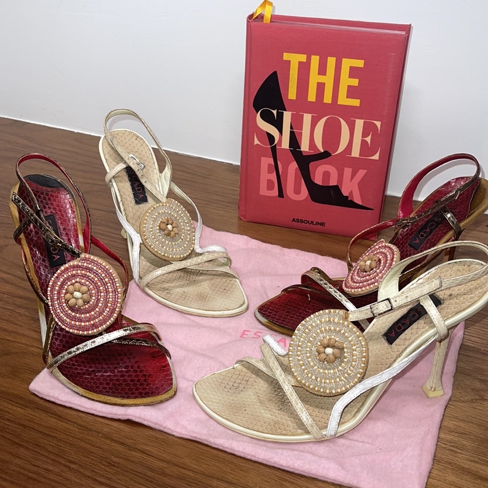 ESCADA vintage women’s high heels - Picture 2 of 5